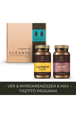 Cleanse - vér &amp; nyirokrendszer &amp; máj tisztító program