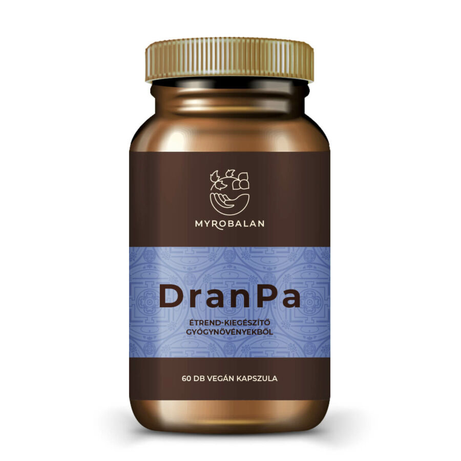 DranPa agyserkentő és memóriajavító gyógynövényes kapszula